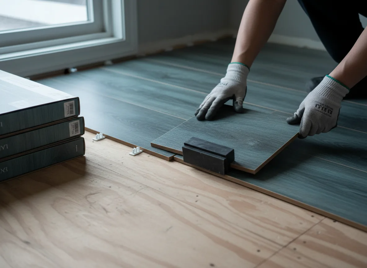 Luxury Vinyl Plank Installation company in Sheyenne, ND